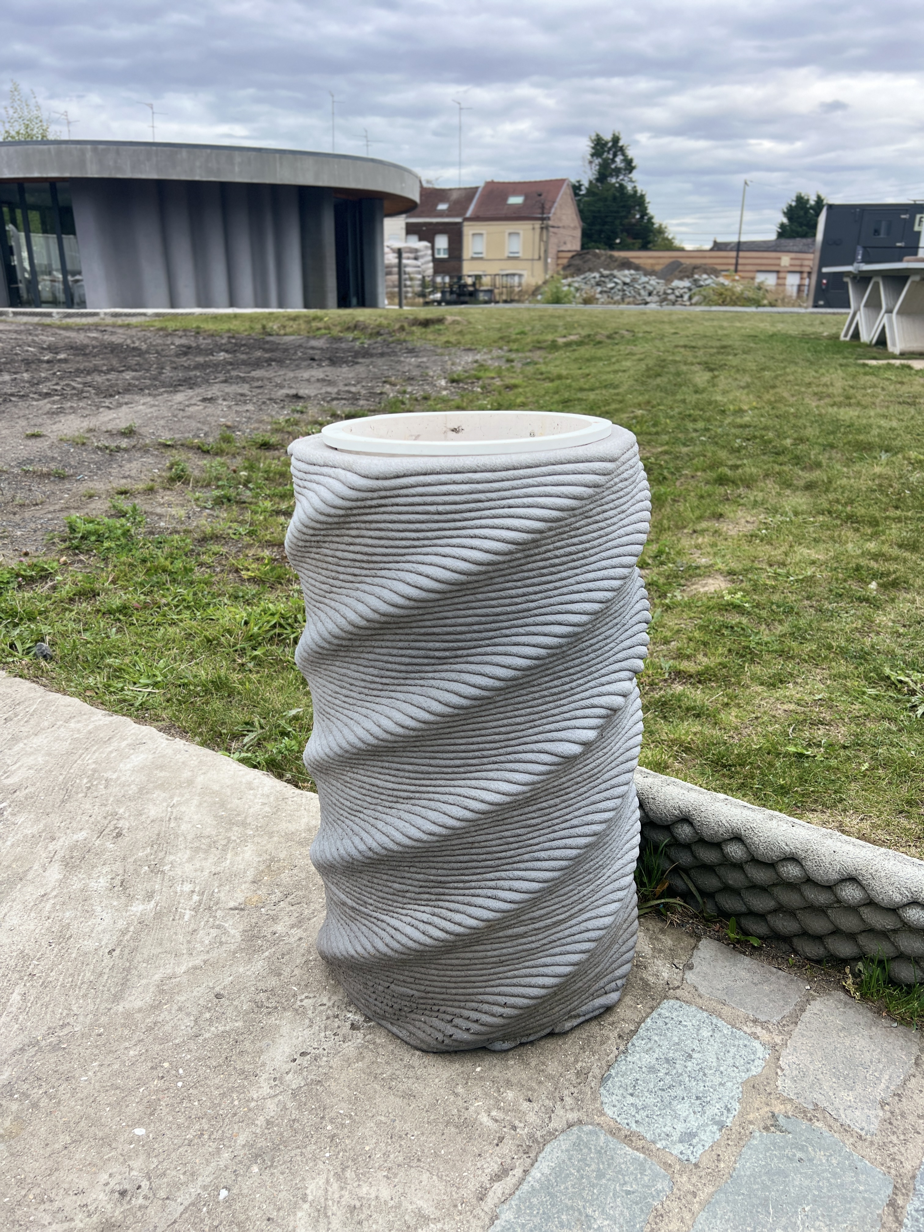 Outdoor Trash Can